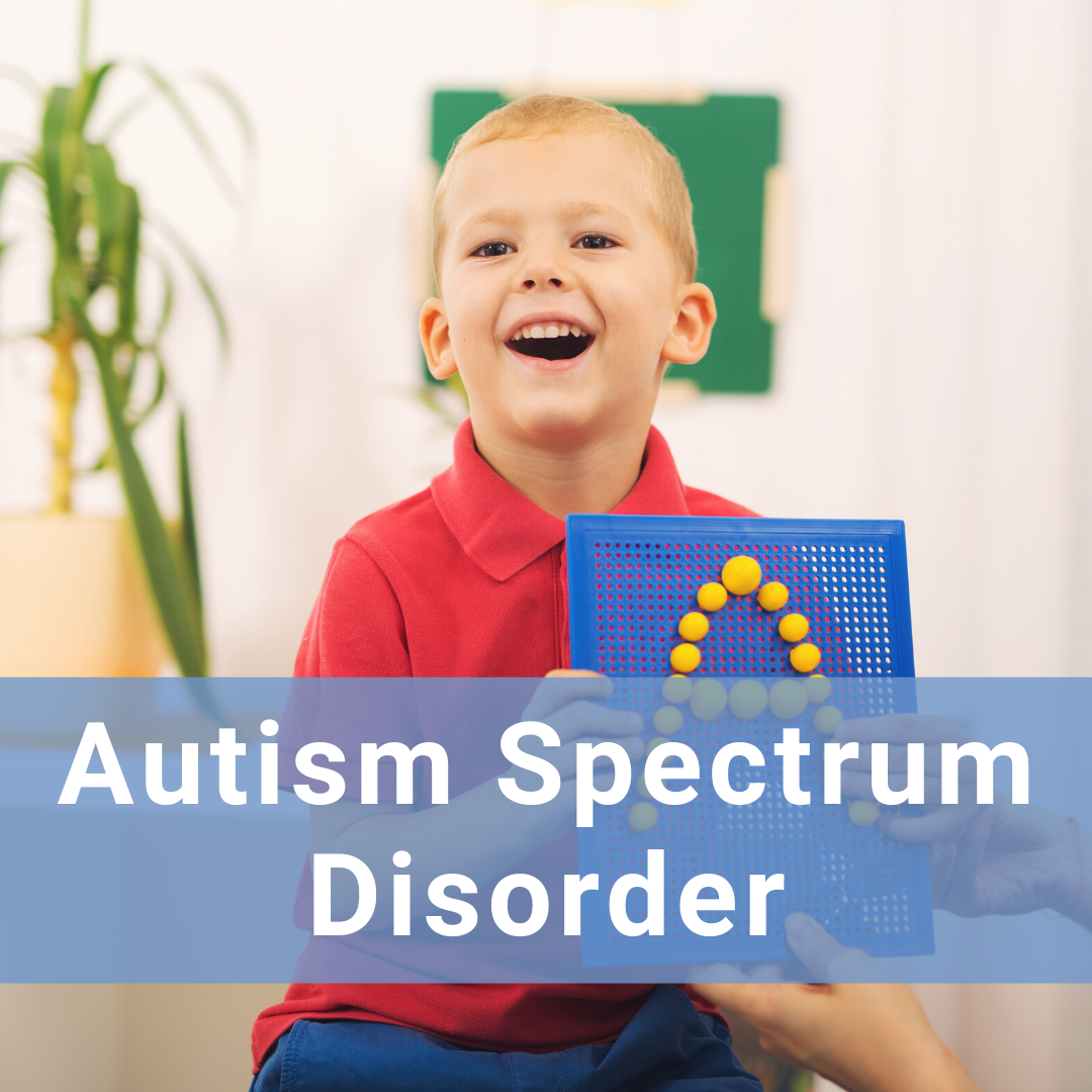 Hover for more information about Autism Spectrum Disorder